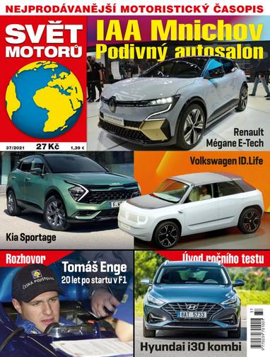 Časopis SVĚT MOTORŮ - 37/2021 - CZECH NEWS CENTER a. s.