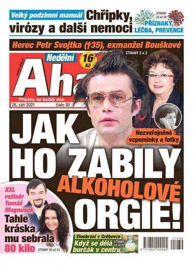 Nedělní Aha! - 39/2021 - CZECH NEWS CENTER a. s.