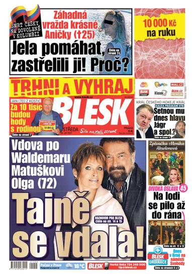 BLESK - 29.9.2021 - CZECH NEWS CENTER a. s.