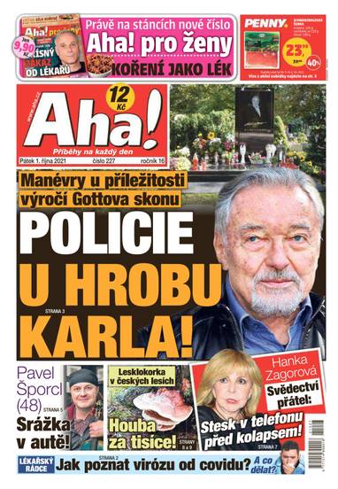 Aha! - 1.10.2021 - CZECH NEWS CENTER a. s.