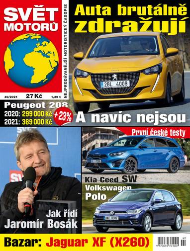 Časopis SVĚT MOTORŮ - 40/2021 - CZECH NEWS CENTER a. s.