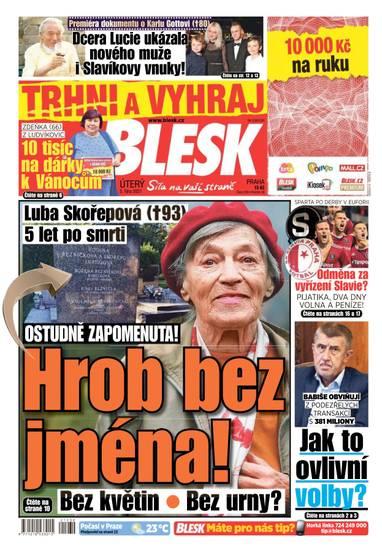 BLESK - 5.10.2021 - CZECH NEWS CENTER a. s.