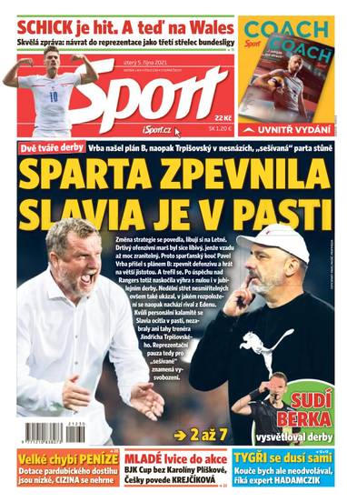 Sport - 5.10.2021 - CZECH NEWS CENTER a. s.