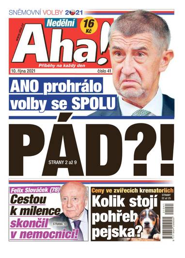 Nedělní Aha! - 41/2021 - CZECH NEWS CENTER a. s.
