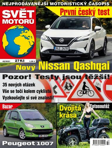 Časopis SVĚT MOTORŮ - 42/2021 - CZECH NEWS CENTER a. s.