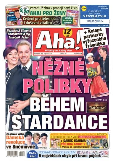 Aha! - 25.10.2021 - CZECH NEWS CENTER a. s.