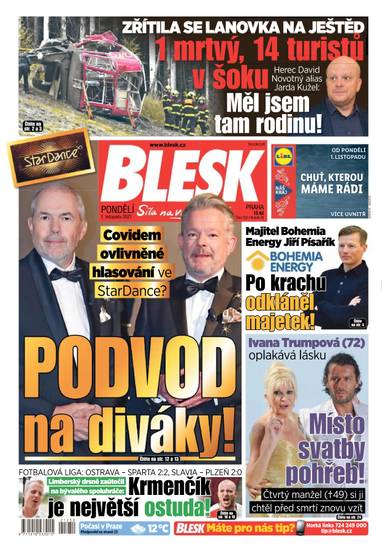 BLESK - 1.11.2021 - CZECH NEWS CENTER a. s.