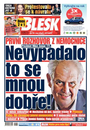 BLESK - 6.11.2021 - CZECH NEWS CENTER a. s.