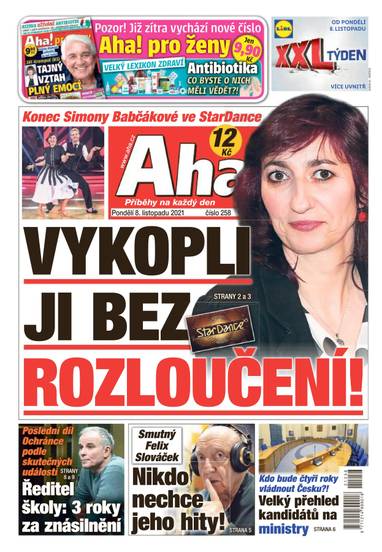Aha! - 8.11.2021 - CZECH NEWS CENTER a. s.