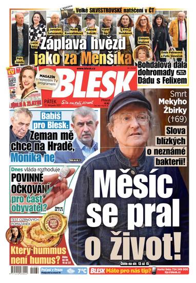 BLESK - 12.11.2021 - CZECH NEWS CENTER a. s.
