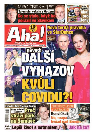 Aha! - 13.11.2021 - CZECH NEWS CENTER a. s.