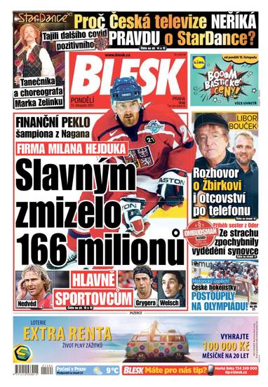 BLESK - 15.11.2021 - CZECH NEWS CENTER a. s.