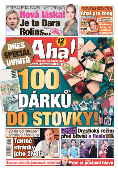 Aha! - 11.12.2021 - CZECH NEWS CENTER a. s.
