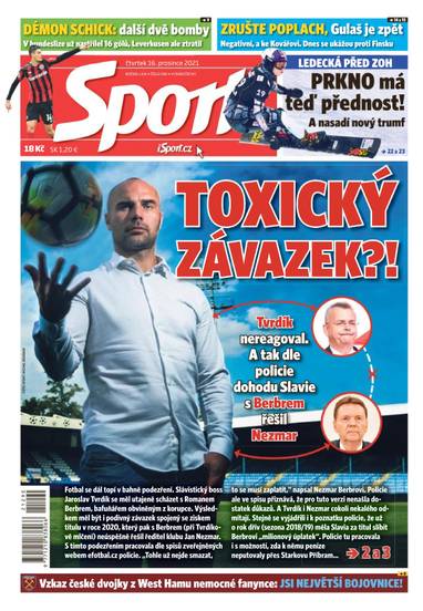 Sport - 16.12.2021 - CZECH NEWS CENTER a. s.