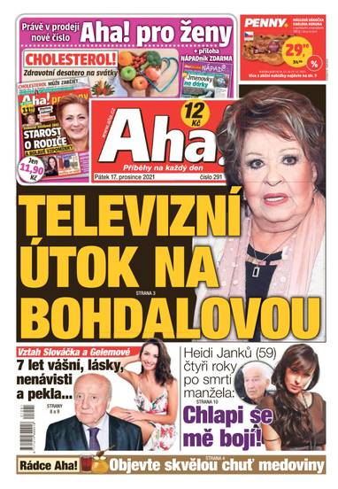 Aha! - 17.12.2021 - CZECH NEWS CENTER a. s.