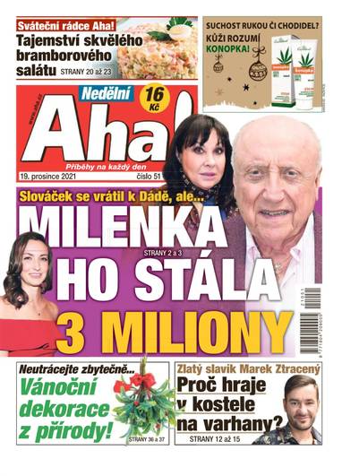 Nedělní Aha! - 51/2021 - CZECH NEWS CENTER a. s.