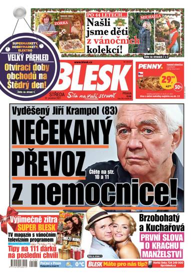 BLESK - 22.12.2021 - CZECH NEWS CENTER a. s.