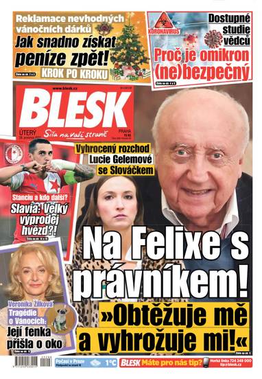 BLESK - 28.12.2021 - CZECH NEWS CENTER a. s.