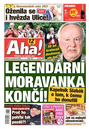 Aha! - 31.12.2021 - CZECH NEWS CENTER a. s.