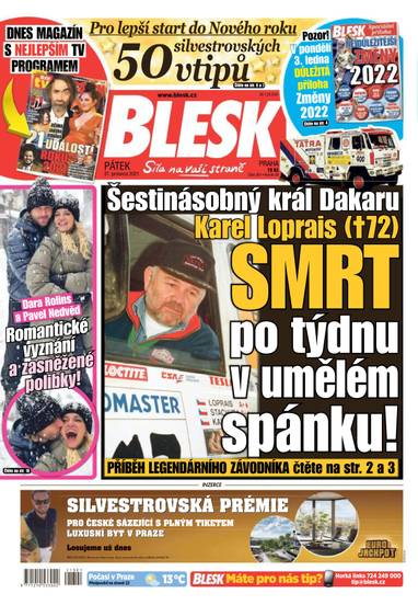 BLESK - 31.12.2021 - CZECH NEWS CENTER a. s.