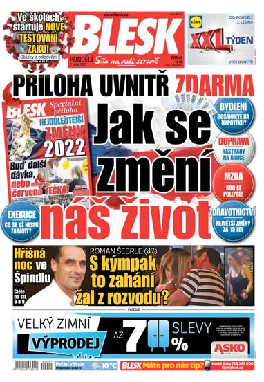 BLESK - 3.1.2022 - CZECH NEWS CENTER a. s.