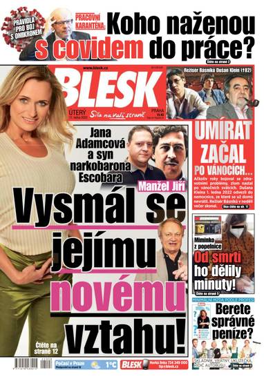 BLESK - 11.1.2022 - CZECH NEWS CENTER a. s.