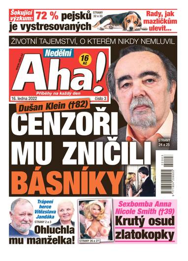 Nedělní Aha! - 3/2022 - CZECH NEWS CENTER a. s.