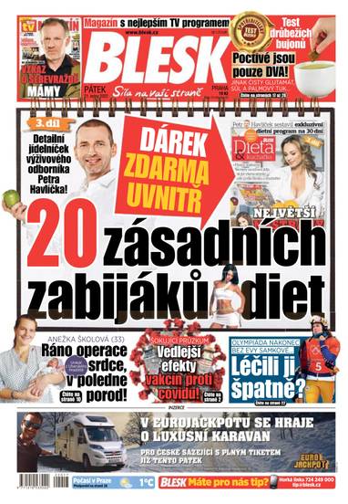 BLESK - 21.1.2022 - CZECH NEWS CENTER a. s.