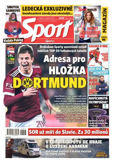 Sport - 21.1.2022 - CZECH NEWS CENTER a. s.