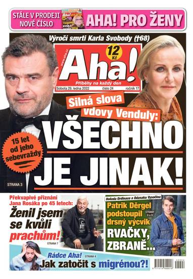 Aha! - 29.1.2022 - CZECH NEWS CENTER a. s.