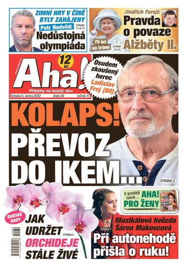 Aha! - 5.2.2022 - CZECH NEWS CENTER a. s.