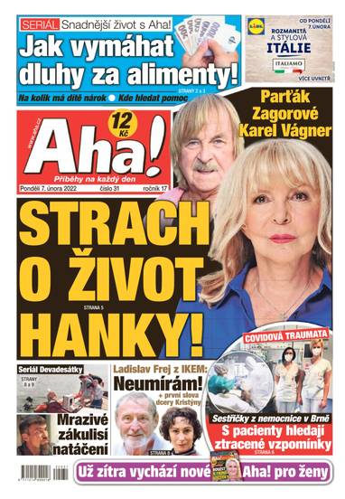Aha! - 7.2.2022 - CZECH NEWS CENTER a. s.