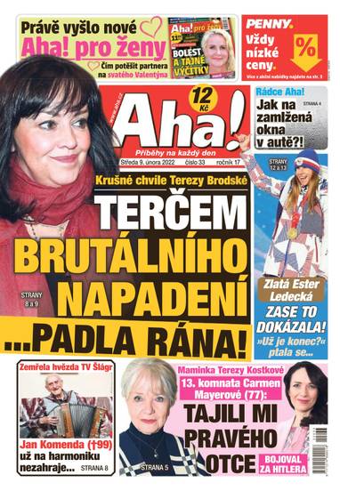 Aha! - 9.2.2022 - CZECH NEWS CENTER a. s.