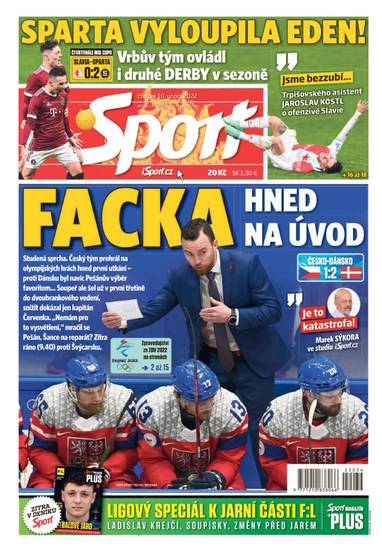 Sport - 10.2.2022 - CZECH NEWS CENTER a. s.