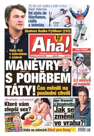 Aha! - 12.2.2022 - CZECH NEWS CENTER a. s.