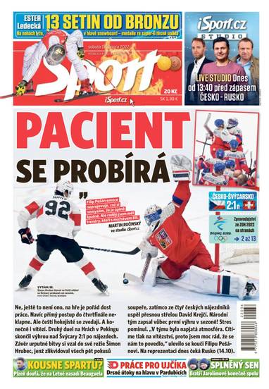 Sport - 12.2.2022 - CZECH NEWS CENTER a. s.