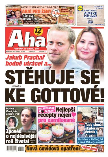 Aha! - 14.2.2022 - CZECH NEWS CENTER a. s.