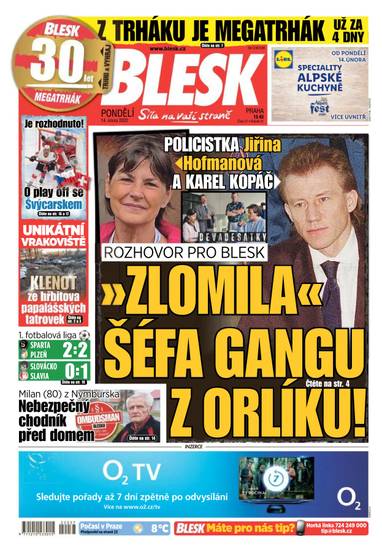 BLESK - 14.2.2022 - CZECH NEWS CENTER a. s.