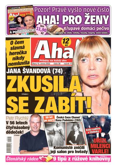 Aha! - 15.2.2022 - CZECH NEWS CENTER a. s.