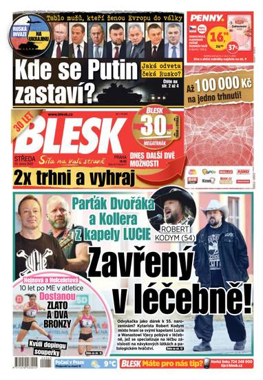 BLESK - 23.2.2022 - CZECH NEWS CENTER a. s.