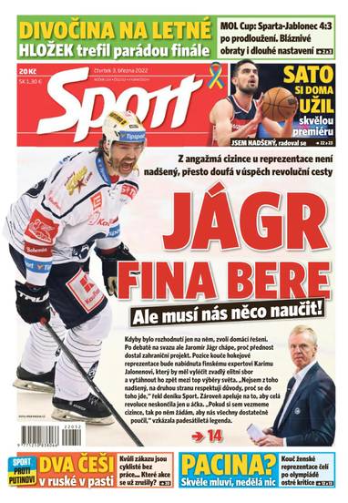 Sport - 3.3.2022 - CZECH NEWS CENTER a. s.