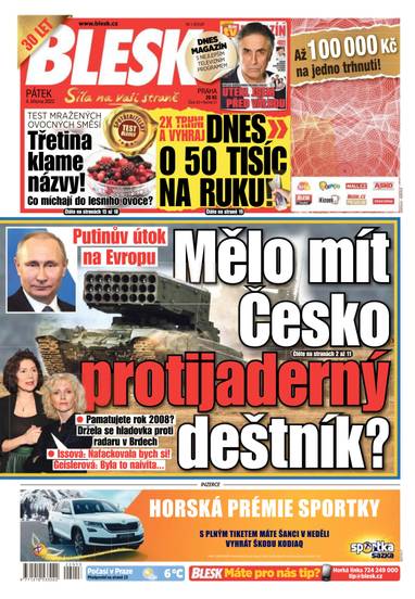 BLESK - 4.3.2022 - CZECH NEWS CENTER a. s.