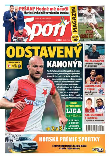 Sport - 4.3.2022 - CZECH NEWS CENTER a. s.