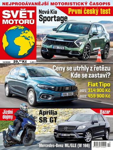 Časopis SVĚT MOTORŮ - 10/2022 - CZECH NEWS CENTER a. s.
