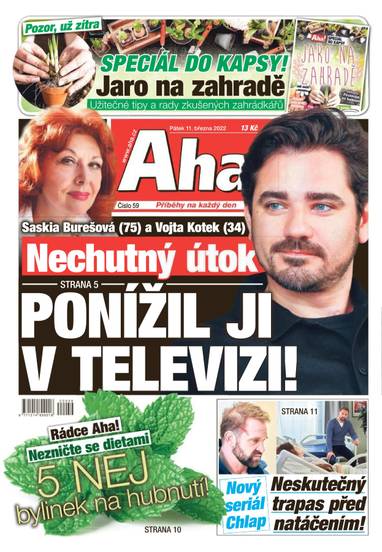 Aha! - 11.3.2022 - CZECH NEWS CENTER a. s.