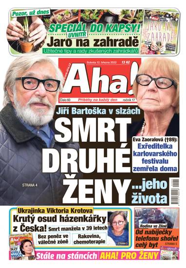 Aha! - 12.3.2022 - CZECH NEWS CENTER a. s.