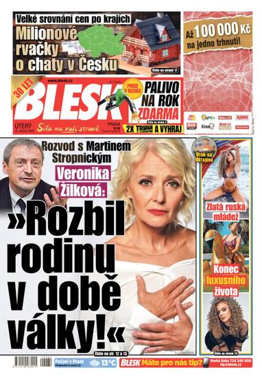BLESK - 15.3.2022 - CZECH NEWS CENTER a. s.