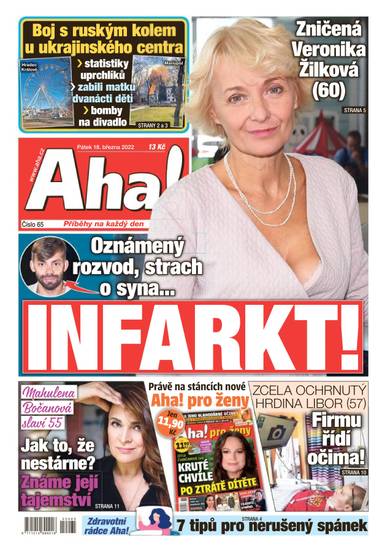 Aha! - 18.3.2022 - CZECH NEWS CENTER a. s.
