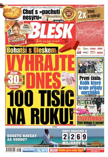 BLESK - 18.3.2022 - CZECH NEWS CENTER a. s.