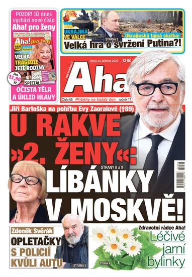 Aha! - 22.3.2022 - CZECH NEWS CENTER a. s.